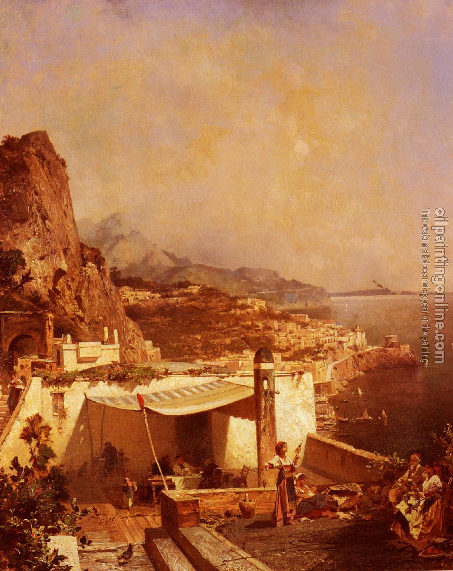 Unterberger, Franz Richard - Amalfi-Golfe De Salerne